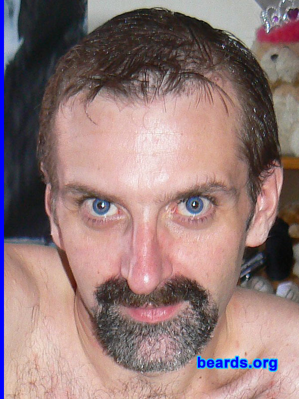 Stewart M.
Bearded since: 2007.

Comments:
I grew my beard because I just love the feel of them.

How do I feel about my beard?  I am satisfied.  Love it.
Keywords: goatee_mustache