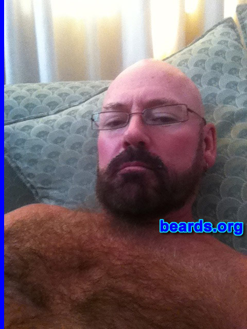 Steven S.
Bearded since: 2008. I am an experimental beard grower.

Comments:
Why did I grow my beard? It makes me feel more comfortable.

How do I feel about my beard? Love it.
Keywords: full_beard
